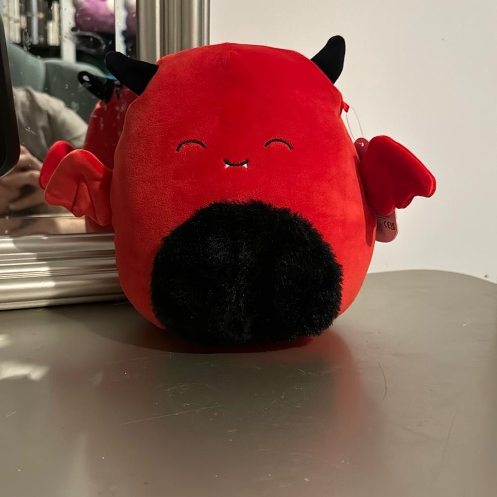 Official KellyToy Squishmallow Dante the Devil 8 inch